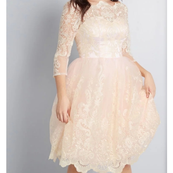 Chi Chi London Dresses & Skirts - Chi Chi London Gilded Grace Lace Dress